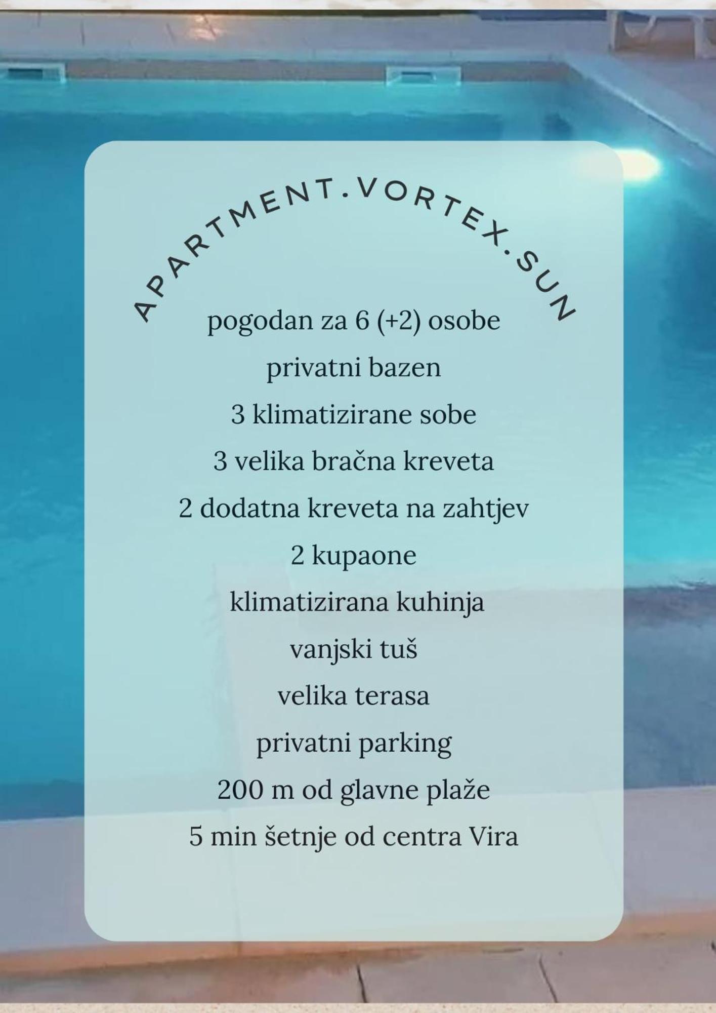 Apartment Vortex Sun Вир Экстерьер фото